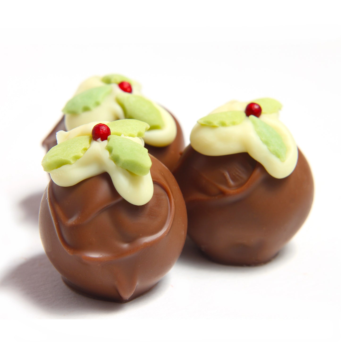 6 Christmas Pudding truffles