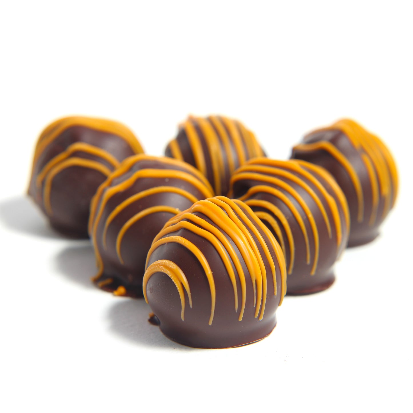 6 Cointreau and orange flavoured chocolates